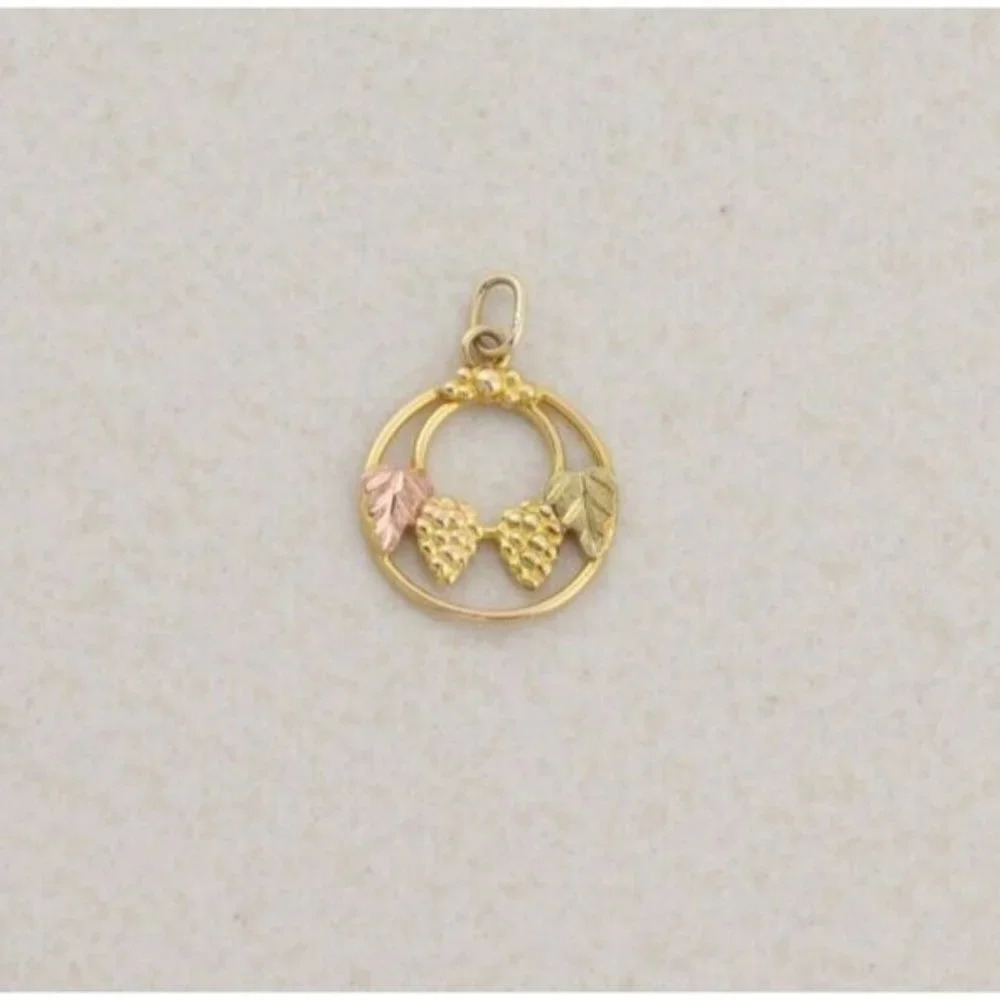 Pendant Only 10k Yellow Gold Black Hills Gold Pendant